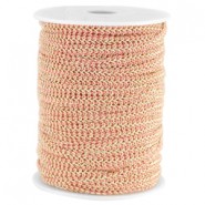 Fashion wire flach 5mm Dunkle antike Rose-gold